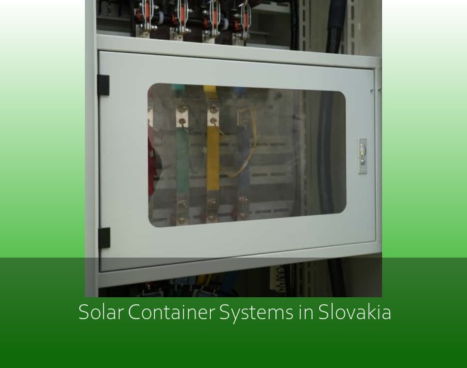 Solar Container Systems in Slovakia